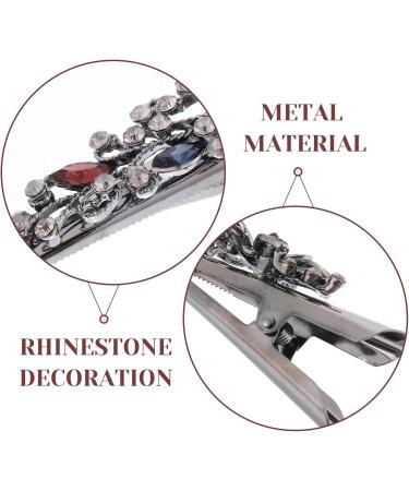 Beaupretty Hair Clips Hair Accessories Hair Clip for Thin Hair Women Hairpin Hair Barrettes Rhinestone Hair Clip Girls Hairpin Rhinestone Hairpin Metal Miss Big Hairpin Large - Buy Online on GoSupps.com