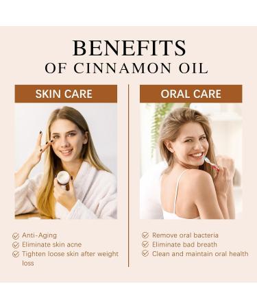 Aoruilia 10ml Cinnamon Essential Oil 100% Pure Natural Cinnamon Bark Oil Essential Oils for Diffuser for Home Aromatherapy Relax Sleep Spa DIY Soap Candle Making Cinnamon 10 ml (Pack of 1) - Buy Online on GoSupps.com
