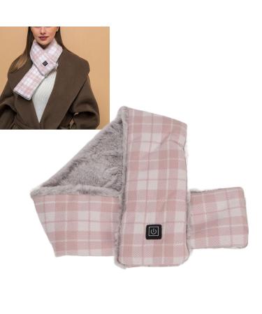 Buy Adjustable Heated Scarf - Soft Pink USB Neck Warmer & Heating Cushion | Washable Electrical Comfort for All - Buy Online on GoSupps.com