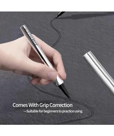 Buy BLUE LOVE Two-Prong Eyebrow Pen - Waterproof Microblading Eyebrow Pencil for Women - Silky Grey All-Day Long-Lasting Fine Stroke Eye Makeup - Buy Online on GoSupps.com