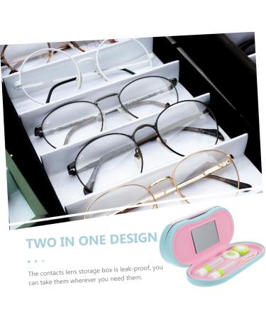 Buy Healvian Double-Layer Glasses Case | Portable Travel Accessories & Contact Lens Holder | Versatile & Stylish Reading Glasses Case - Buy Online on GoSupps.com