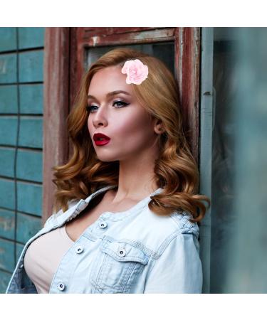 Ifundom 20-Piece Flower Hair Clips for Women | Rose Fabric Hair Accessories & Mexican Hair Flowers | Perfect for Weddings Parties & Mother's Day - Buy Online on GoSupps.com