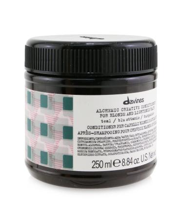 Davines Alchemic Creative Conditioner Teal 250ml - Azure Blue Color Balm