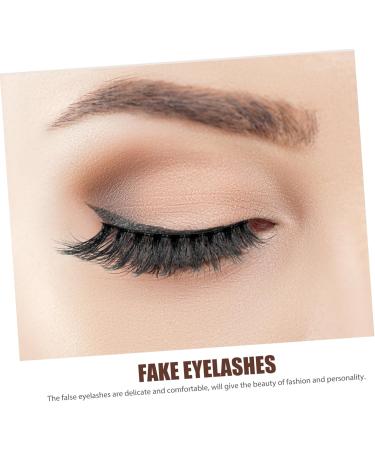 minkissy 1 Pair Eyelash Adhesive Strips Cute Lashes Light Volume Lashes Extension Lashes Cosplay Eye Lashes Women Extension Eyelashes Women Eye Decors Dense 3d Mask Chemical Fiber - Buy Online on GoSupps.com