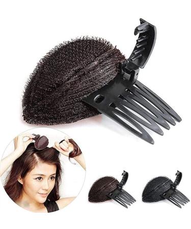 U-K 1pc Puff Hair Head Cushion Invisible Bump Up Volume Hair Base Fluffy Self Insert Hair Pad Sponge Clip Great for Women & Girls Nice and Professional - Buy Online on GoSupps.com