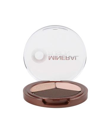 Mineral Fusion Eye Shadow Trio - Espresso Gold 0.10 oz | Natural Mineral Makeup - Buy Online on GoSupps.com
