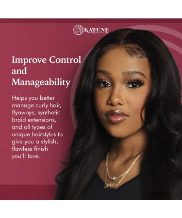 Kafune Tint Melting Mousse Concealer for Lace Wigs, Hair Wigs, Toupees & Hair Pieces - Natural Edge Control, Mocha Medium Brown, 6.8 Fl oz - Buy Online on GoSupps.com