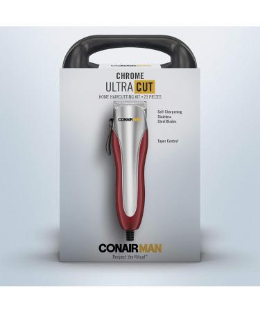 ConairMAN Ultra-Cut Hair Clippers for Men - 23-Piece Set for Precision Grooming | International Shipping Available - Buy Online on GoSupps.com