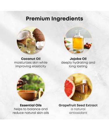 Organic Coconut Breeze Body Lotion | Handmade in USA | Moisturizing for Body, Hands & Face | Chemical-Free Natural Skincare - Buy Online on GoSupps.com