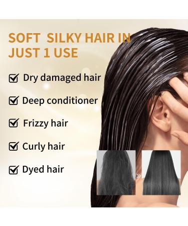  Shiyalan IKT Hair Mask Keratin 250ml deeply moisturizes and conditions skin texture reduces split ends and frizz for all hair types - Buy Online on GoSupps.com