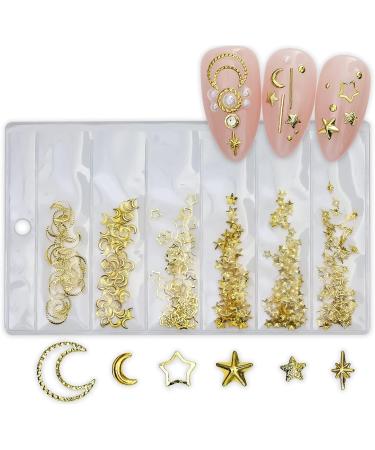 FEIlei 3D Nail Charms Heart Nail Art Studs Nail Jewelry for DIY Crafts Nail Art Decor - Buy Online on GoSupps.com