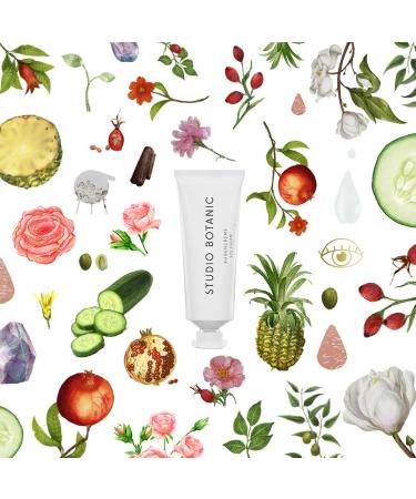 Studio botanic eye cream - rich regenerating eye area care - 15 ml alutube - 100% purely natural - certified vegan natural cosmetics