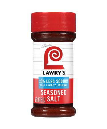 Sel assaisonn Lawry's 25 % moins de sodium (1) 8 OZ Bouteille