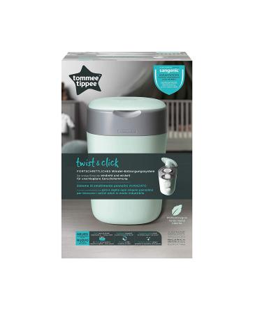 Tomme Tipee Twist & Click Diaper Disposal System - Odor-Tight Includes 1x Refill Cassette Green (Old Version) - International Shipping Available - Buy Online on GoSupps.com