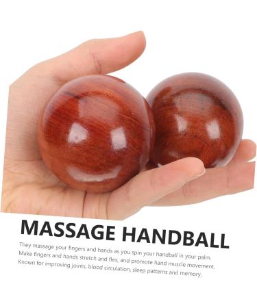 Beaupretty 8-Piece Wooden Health Massage Balls - Fitness Hand Massage Tools - Handballs & Boccia Balls - 5x5cm - International Shipping - Buy Online on GoSupps.com