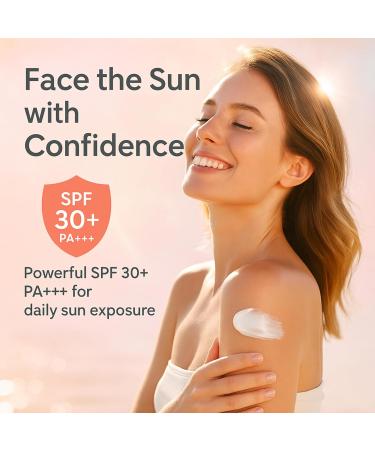 Body Sunscreen Essence SPF 30+ PA+++ (2 Pack) Lightweight Daily Body Lotion for Sun Protection Hydrating & Non-Greasy 100ml Each (1PC) 1 Count (Pack of 1) - Buy Online on GoSupps.com