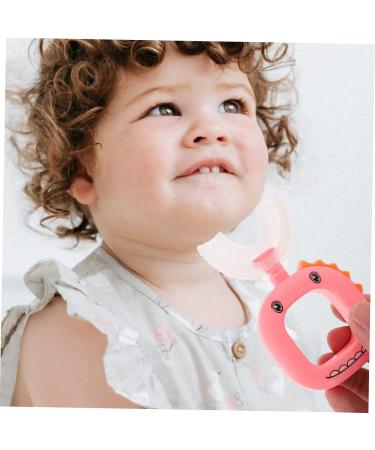 TOVINANNA U-Shaped Toothbrush Set for Kids | 10 Pack 360 Children's Tooth Cleaning Tool | Fun Caricature Design | International Shipping Available - Buy Online on GoSupps.com