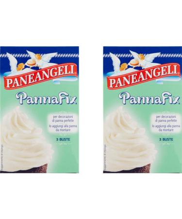 Paneangeli:"Pannafix" Paneangeli Pannafix 30g - 1.06oz - 3 sachets of 10g each in box (pack of 2)  Italian Import