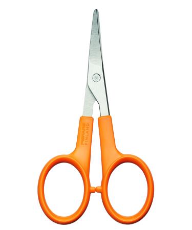 Fiskars Manicure scissors curved scissor length 10 cm quality steel/plastic Classic 1000813 orange