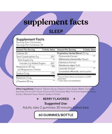 Lemme Sleep & Debloat Bundle - Sleep Gummies a Drug-Free Nighttime Aid & Debloat Gummies for Digestive & Gut Health Probiotics & Prebiotics - Gluten Free Gelatin Free Non-GMO - 60 Ct. Each - Buy Online on GoSupps.com
