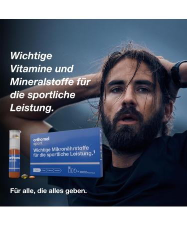 Orthomol Sport - Micronutrients for Peak Athletic Performance | Magnesium Vitamin D & B12 - Daily Drinking Ampoules/Tablets/Capsules - Buy Online on GoSupps.com