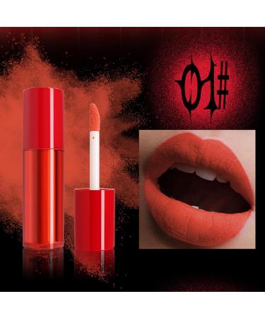 Powder lipstick glossy tinted lipstick matte lipstick for outdoor meetings shopping makeup with lip gloss long-lasting lipstick - Buy Online on GoSupps.com