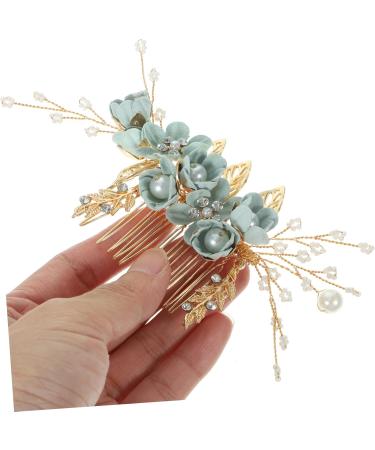 KONTONTY Bridal Hair Comb Hair Accessories for Women Retro Hair Comb Clips Hair Clips Wedding Hair Comb Wedding Combs for Hair for Bride Jewelry Vintage Bridal Hair Jasmine Pearl Mother - Buy Online on GoSupps.com
