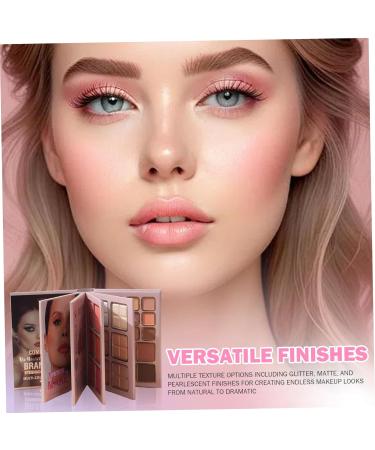 Palette de maquillage professionnelle multicolore avec finis paillet s mats et nacr s pour fards paupi res highlighter blush et rouge l vres. Palette de maquillage 5 couches. - Buy Online on GoSupps.com