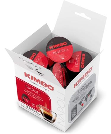  Kimbo Kimbo Napoli coffee capsules compatible with Dolce Gusto Nescaf 6 packs of 16 capsules (total 96 capsules) - Buy Online on GoSupps.com