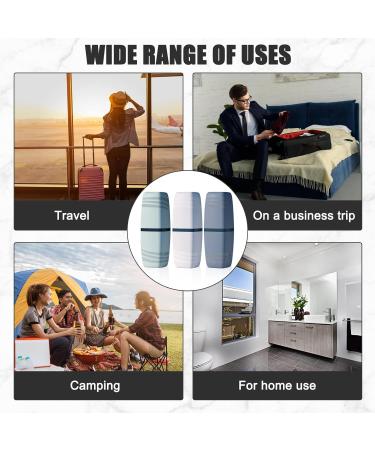 Buy Aicynic Travel Toothbrush Set - 3 Pack Tooth Cleaning Cups | Portable & Sortable for Home Camping & School - Buy Online on GoSupps.com
