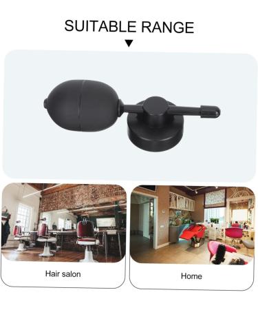 Barber tools Sprayer Fiber Tools Salon Supplies Barber Supplies Nozzle Fiber Applicator Spray Applicator Pump Fluffy Powder Rubber Hair Black - Buy Online on GoSupps.com