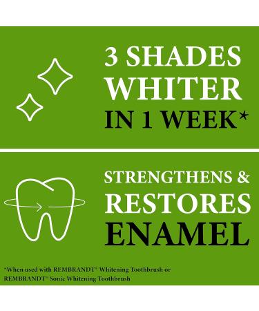 Rembrandt Deeply White + Peroxide Whitening Toothpaste Fresh Mint 2.6oz (Pack of 2) - Buy Online on GoSupps.com