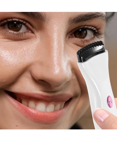 PATKAW Heated Eyelash Curlers Heated Lash Curler Electric Eyelash Curler USB Rechargeable Natural Curling Long Lasting Temp Settings for Makeup Tools Women White - Buy Online on GoSupps.com