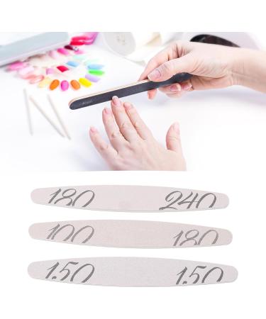 3 Pieces Nail File Set for Manicure Tool Washable and Reusable Nail Buffer File Block Professional Care Suitable for Nails Toenails and Acrylic Nails Easy to Use - Buy Online on GoSupps.com