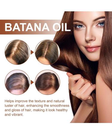 Raw Batana Oil - Natural Hair Restoration for Men & Women | Repair Dry Damaged Hair (3P - Buy Online on GoSupps.com