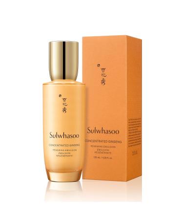 Sulwhasoo Concentrated Ginseng Renewing Emulsion Lightweight Hydrating Lotion for Smoother Skin & Reduced Wrinkles 4.22 fl. oz International Shipping Available - Buy Online on GoSupps.com