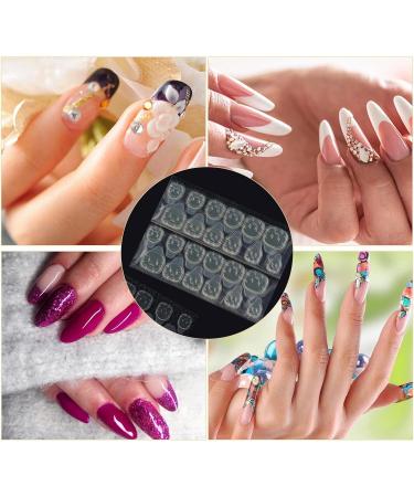 Nail Adhesive Tabs | 50Sheet Fake Glue Stickers Waterproof Acrylic Jelly Adhesive Tabs for Professionals or Beginners Double Sided - Buy Online on GoSupps.com