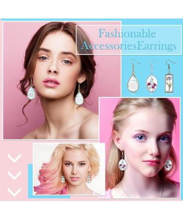 Inbagi 180PC Open Bezels for Resin Jewelry Making - Geometric Frame Charms Kit for Resin Casting - Necklace & Earring Pendants - Buy Online on GoSupps.com