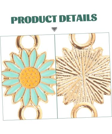 TEHAUX 40 Pcs Alloy Jewelry Flower Necklace Floral Necklace Beads in Bulk Bracelet Connector Flower Decor Daisy Daisy DIY Pendant Jewelry Pendant DIY Jewelry Findings Plant Charm Pendant 2X1.3cmx4pcs Bluex4pcs - Buy Online on GoSupps.com