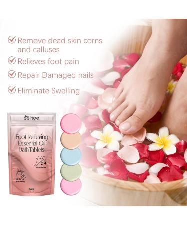 Foot Bath Essential Oil | Natural Herbal Care for Toenails Dead Skin & Relaxation | Effective Foot Care Products - Buy Online on GoSupps.com