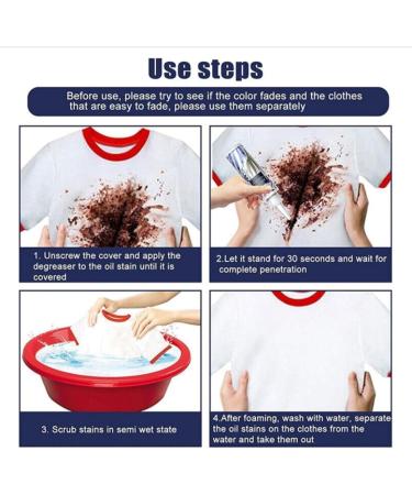 Active Enzyme Laundry Stain Remover - The New Lazy Laundry Artifact for White Shirt Protection (3PCS) - Buy Online on GoSupps.com