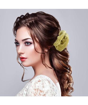 50 Colorful Scrunchy Hair Ties - Elastic Rubber Bands for Girls & Women | Ponytail Hair Jewelry - International Shipping Available - Buy Online on GoSupps.com