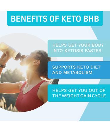 Keto BHB Diet Pills with BioPerine (2 Pack) for Enhanced Ketosis | Vegan Capsules Supplement 60 Count (Pack of 2) - Ideal for Men and Women - Buy Online on GoSupps.com