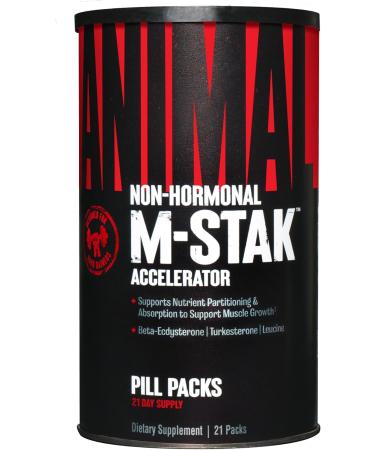 Animal Test Testosterone Booster 21 Day Cycle & M-Stak Hard Gainer Muscle Building Stack 21 Count - Buy Online on GoSupps.com