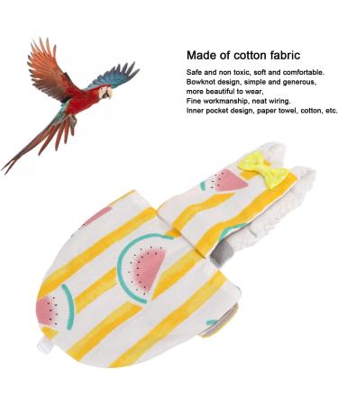 Bird Diapers for Pet Birds | Washable & Reusable Airsuit | XS Size for African ARA - International Shipping - Buy Online on GoSupps.com