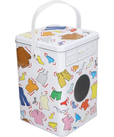 Powdered Laundry Detergent Container Window Lid Washing Machine Appearance Large Capacity Storage Box Container Powdered with Perspective - Buy Online on GoSupps.com