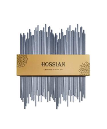 HOSSIAN 50PCS Reed Diffuser Sticks-7.5Inch Grey Diffuser Sticks-Fragrance Decor for Office and Home-Diffuser Oil Sticks Refill Grey7.5"/19cm