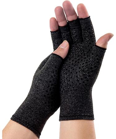 Fabater Half Finger Bike Gloves for Men Elastic Compression Arthritis Gloves Anti-Slip Daily Health Care for Mountaineering International Shipping Available - Buy Online on GoSupps.com