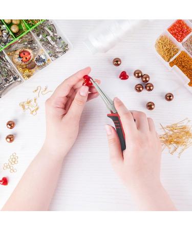 NEWACALOX 8PCS Jewelry Pliers Set with Wood Pallet - Jewelry Making Kit for Repair, Wire Wrapping, Beading & Crafts - Buy Online on GoSupps.com