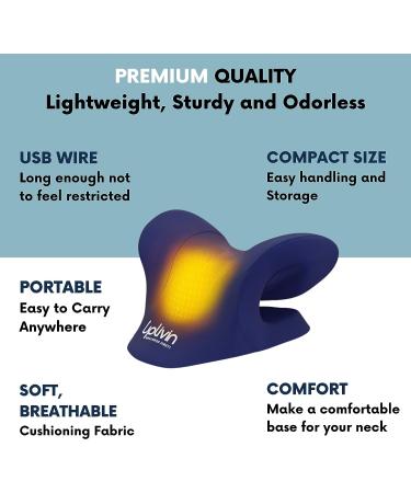 Neck Stretcher with Heat Therapy & Posture Corrector Ebook | Cervical Traction Device for Neck Pain Relief with Heated Pillow | Improve Mobility & Confidence - Buy Online on GoSupps.com